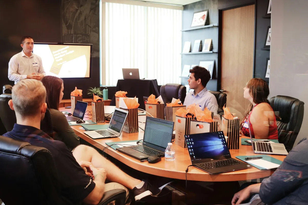 A Select Talent workshop with a client team